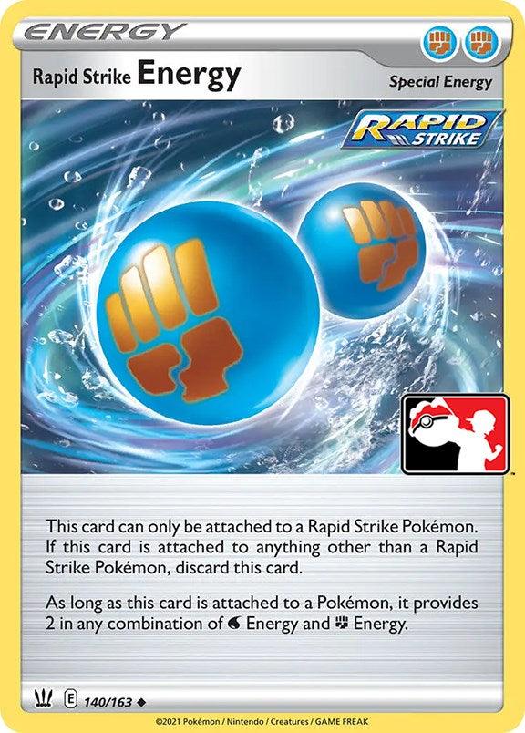 Rapid Strike Energy (140/163) [Prize Pack Series Two] (Online Only)