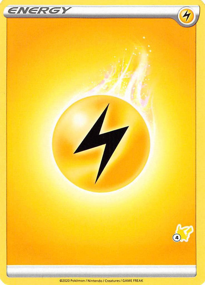 Lightning Energy (Pikachu Stamp #4) [Battle Academy 2022] (Online Only)