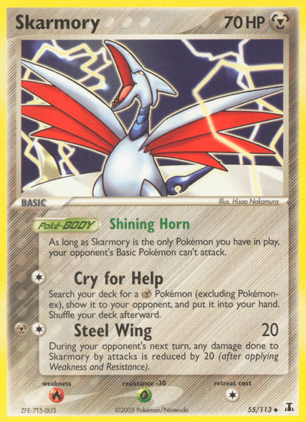 Skarmory (55/113) [EX: Delta Species] (Online Only)