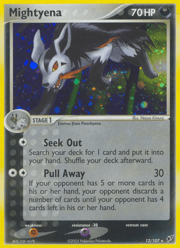 Mightyena (12/107) [EX: Deoxys] (Online Only)