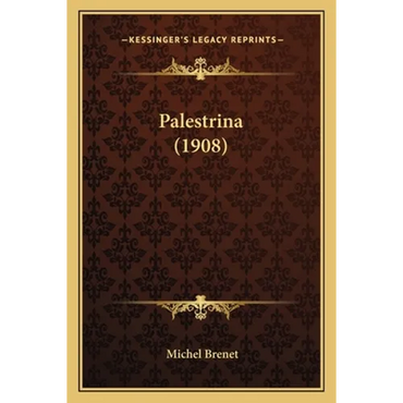 Palestrina (1908) - Paperback (ONLINE ORDER ONLY)