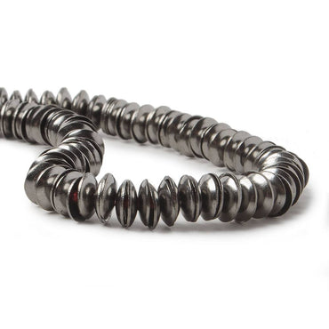 6mm Black Gold plated Copper plain Bead Cap 8 inch 148 pieces (ONLINE ORDER ONLY)