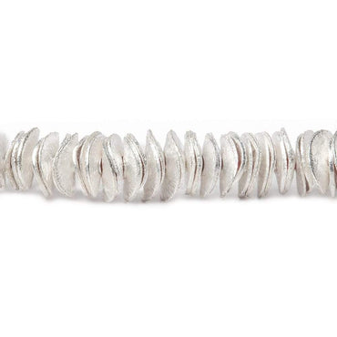 6mm Brushed Wavy Disc Spacers 8 inch 190 Beads (ONLINE ORDER ONLY)