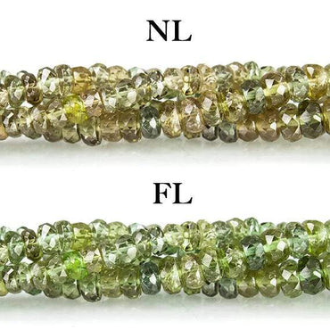 6mm Color Change Garnet Faceted Rondelle Bead 16 inch 212 bead AAA Grade (ONLINE ORDER ONLY)