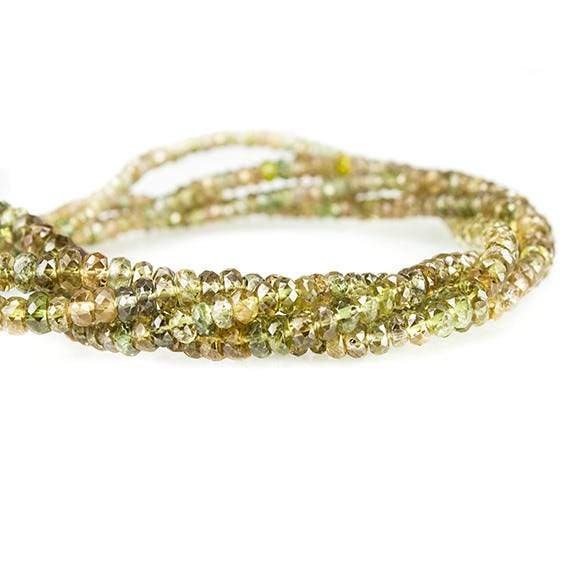 6mm Color Change Garnet Faceted Rondelle Bead 16 inch 212 bead AAA Grade (ONLINE ORDER ONLY)