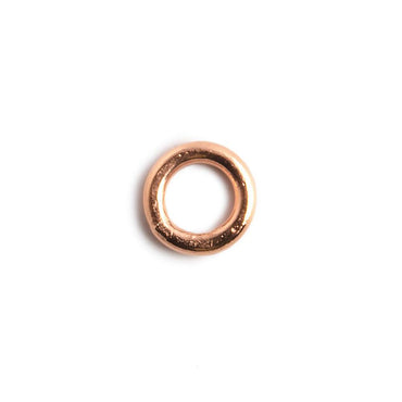 6mm Copper Plain Closed Jumpring 50 pieces (ONLINE ORDER ONLY)