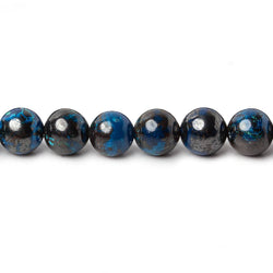 6mm Dark Chrysocolla Plain Rounds 16 inch 67 beads AA (ONLINE ORDER ONLY)