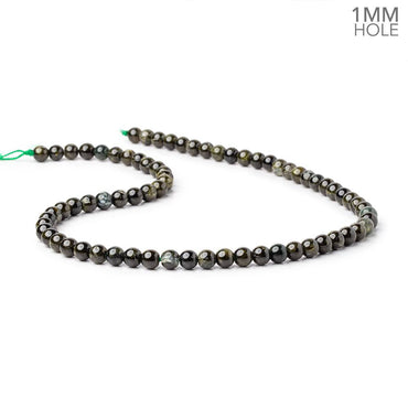 6mm Dendritic Prehnite Plain Round Beads 16 inch 72 pieces 1mm Hole (ONLINE ORDER ONLY)