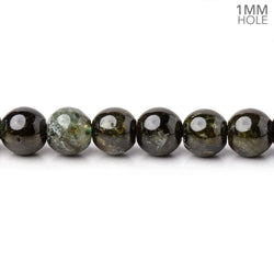 6mm Dendritic Prehnite Plain Round Beads 16 inch 72 pieces 1mm Hole (ONLINE ORDER ONLY)