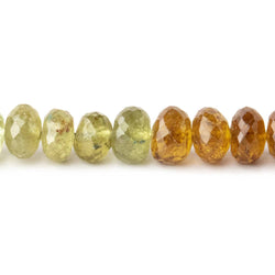 6mm Grossular Garnet Beads Faceted Rondelle 8 inch 50 pieces (ONLINE ORDER ONLY)