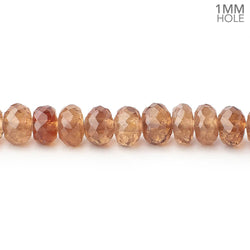 6mm Imperial Topaz Faceted Rondelle Beads 16 inch 110 pieces 1mm Hole (ONLINE ORDER ONLY)