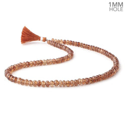6mm Imperial Topaz Faceted Rondelle Beads 16 inch 110 pieces 1mm Hole (ONLINE ORDER ONLY)