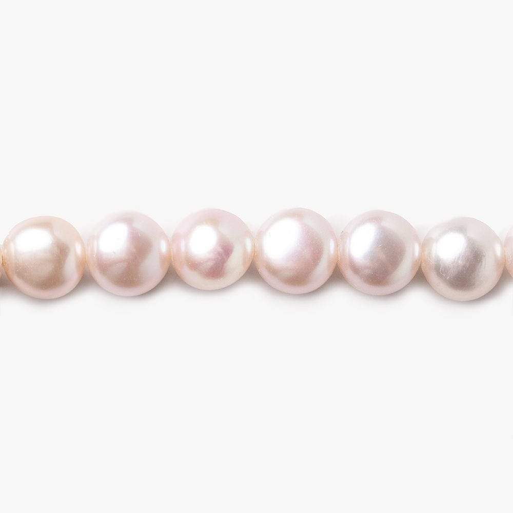 6mm Mauve Button Pearl, 15 inch (ONLINE ORDER ONLY)