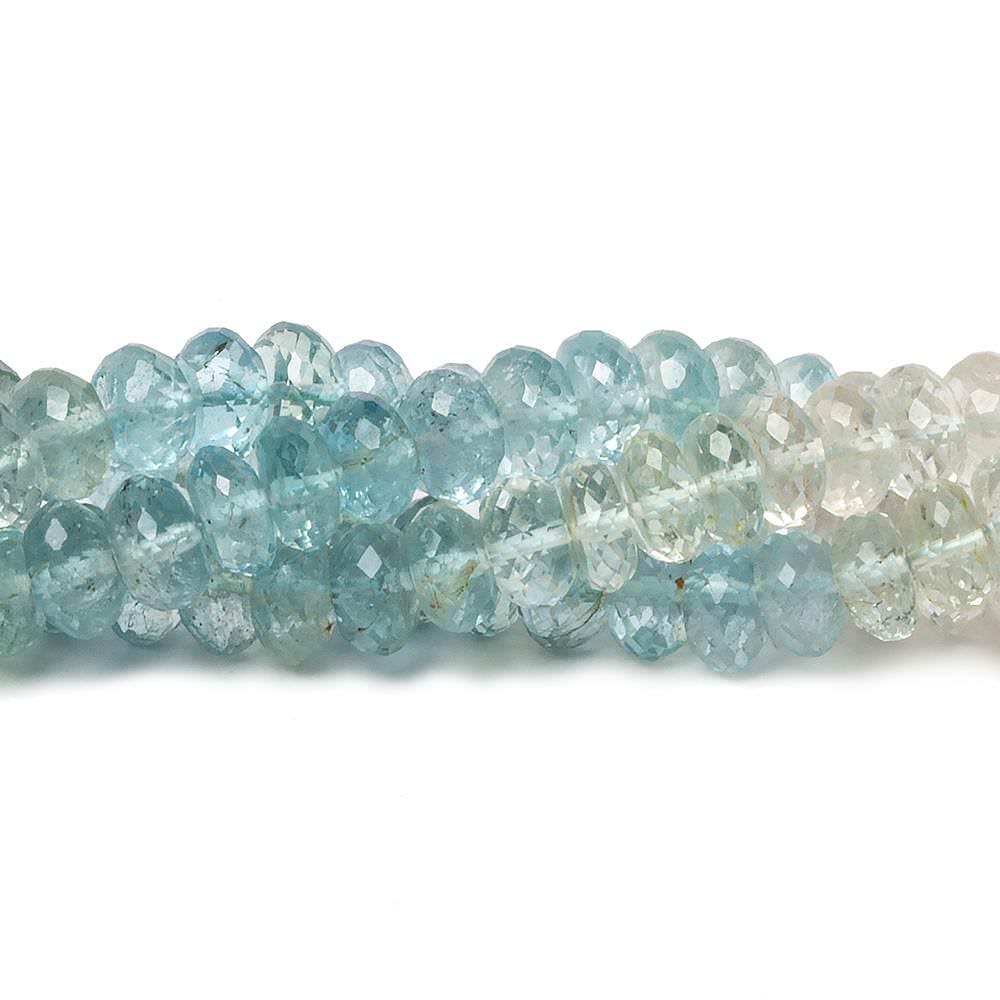 4.5mm Multi Color Beryl Beads Faceted Rondelle 15 inch 148 pieces (ONLINE ORDER ONLY)