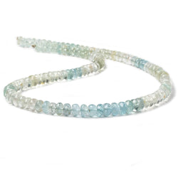 4.5mm Multi Color Beryl Beads Faceted Rondelle 15 inch 148 pieces (ONLINE ORDER ONLY)