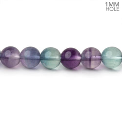 6mm Multi Color Fluorite Plain Round Beads 15.5 inch 70 pieces AA 1mm hole (ONLINE ORDER ONLY)