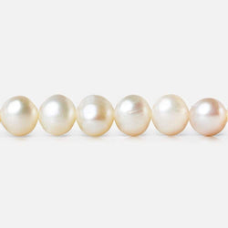 6mm Off White Off Round Freshwater Pearls 16 inch 72 pieces (ONLINE ORDER ONLY)