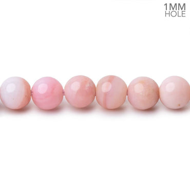 6mm Pink Peruvian Opal Plain Round Beads 15.5 inch 66 pieces 1mm Hole (ONLINE ORDER ONLY)