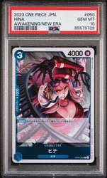 2023 ONE PIECE JAPANESE AWAKENING OF THE NEW ERA HINA #50 - PSA GEM MT 10 (Online Order Only)