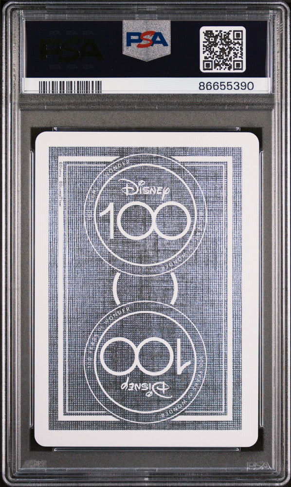 2023 DISNEY 100 PLAYING CARDS AURORA 5 OF HEARTS PSA 10 (Online Order Only)