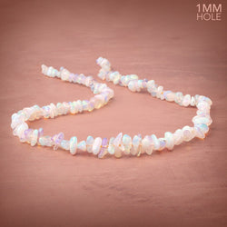 6x2-10x5mm Ethiopian Opal Plain Nugget Beads 16 inch 121 pieces 1mm Hole (ONLINE ORDER ONLY)
