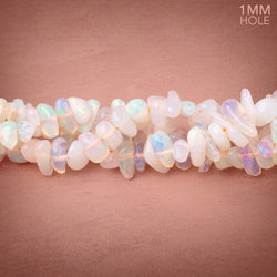 6x2-10x5mm Ethiopian Opal Plain Nugget Beads 16 inch 121 pieces 1mm Hole (ONLINE ORDER ONLY)