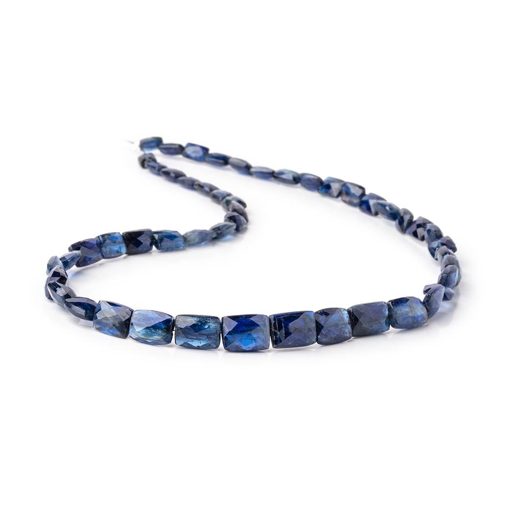 6x4-10x7mm Kyanite Faceted Rectangle Beads 16 inch 51 pieces (ONLINE ORDER ONLY)