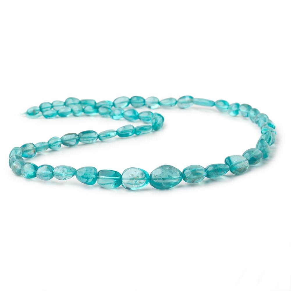 6x4-10x9mm Apatite Plain Nugget Beads 16 inch 48 pieces AA (ONLINE ORDER ONLY)