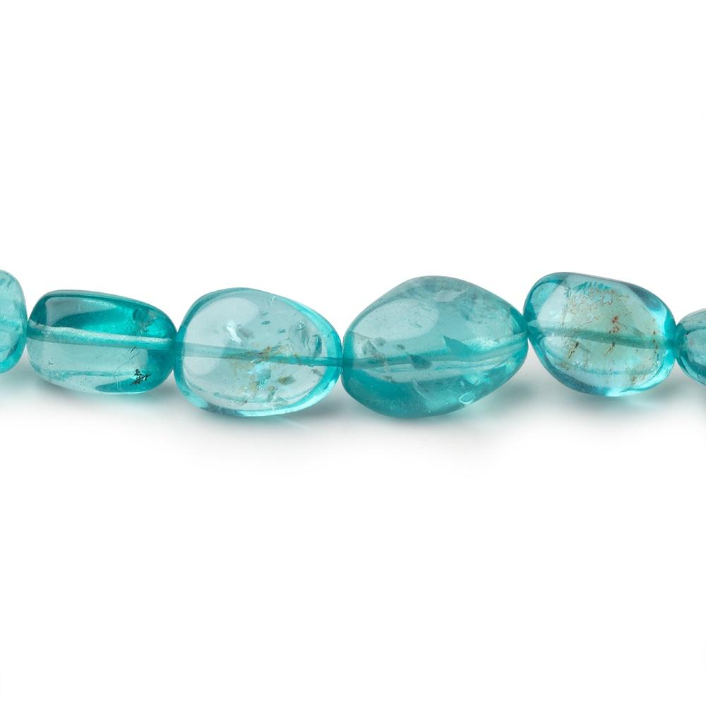 6x4-10x9mm Apatite Plain Nugget Beads 16 inch 48 pieces AA (ONLINE ORDER ONLY)