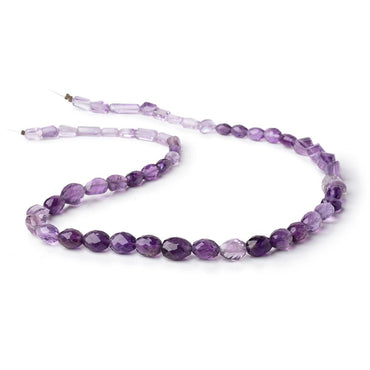 6x4-11x7mm Shaded Amethyst Multiple Shaped Beads 16 inch 53 pieces (ONLINE ORDER ONLY)