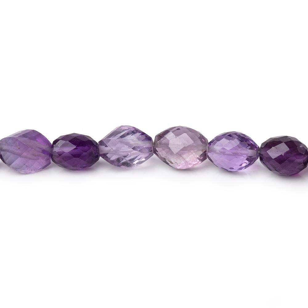 6x4-11x7mm Shaded Amethyst Multiple Shaped Beads 16 inch 53 pieces (ONLINE ORDER ONLY)