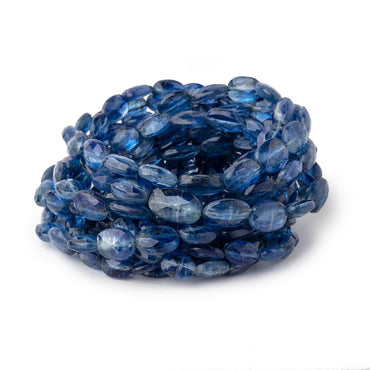 6x4-11x9mm Kyanite Faceted Oval Nugget Beads 16 inch 52 pieces (ONLINE ORDER ONLY)