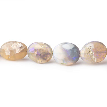 6x4-14x10mm Australian Opal Plain Nugget Beads 18 inch 52 pieces (ONLINE ORDER ONLY)