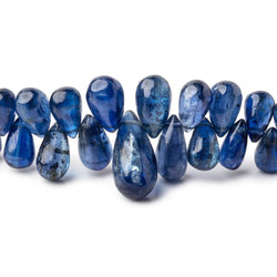 6x4-15x7mm Kyanite Plain Tear Drop Beads 10 inch 96 pieces AAA (ONLINE ORDER ONLY)