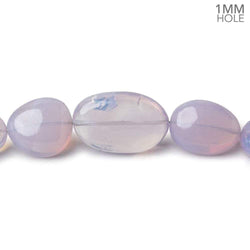 Lavender Opal straight drilled plain nuggets 19 inch 43 beads AA large hole (ONLINE ORDER ONLY)