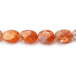 6x4-8.5x6mm Sunstone Faceted Oval Beads 16 inch 53 pieces AAA (ONLINE ORDER ONLY)