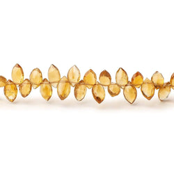 6x4-8x4mm Madeira Citrine Faceted Marquise Beads 8.5 inch 75 pieces (ONLINE ORDER ONLY)