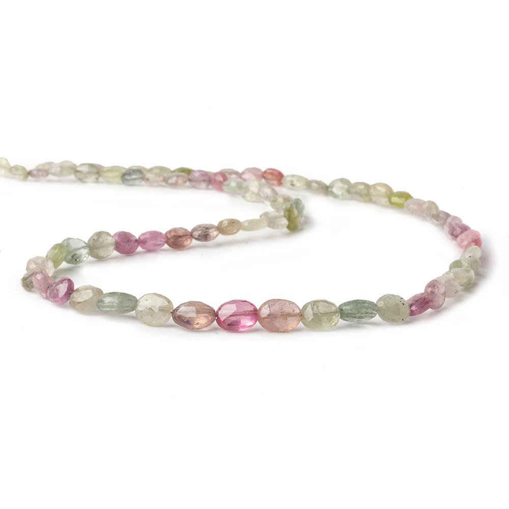 6x4-8x6mm Multi Color Umba Sapphire faceted oval beads 18 inch 72 pieces AA (ONLINE ORDER ONLY)