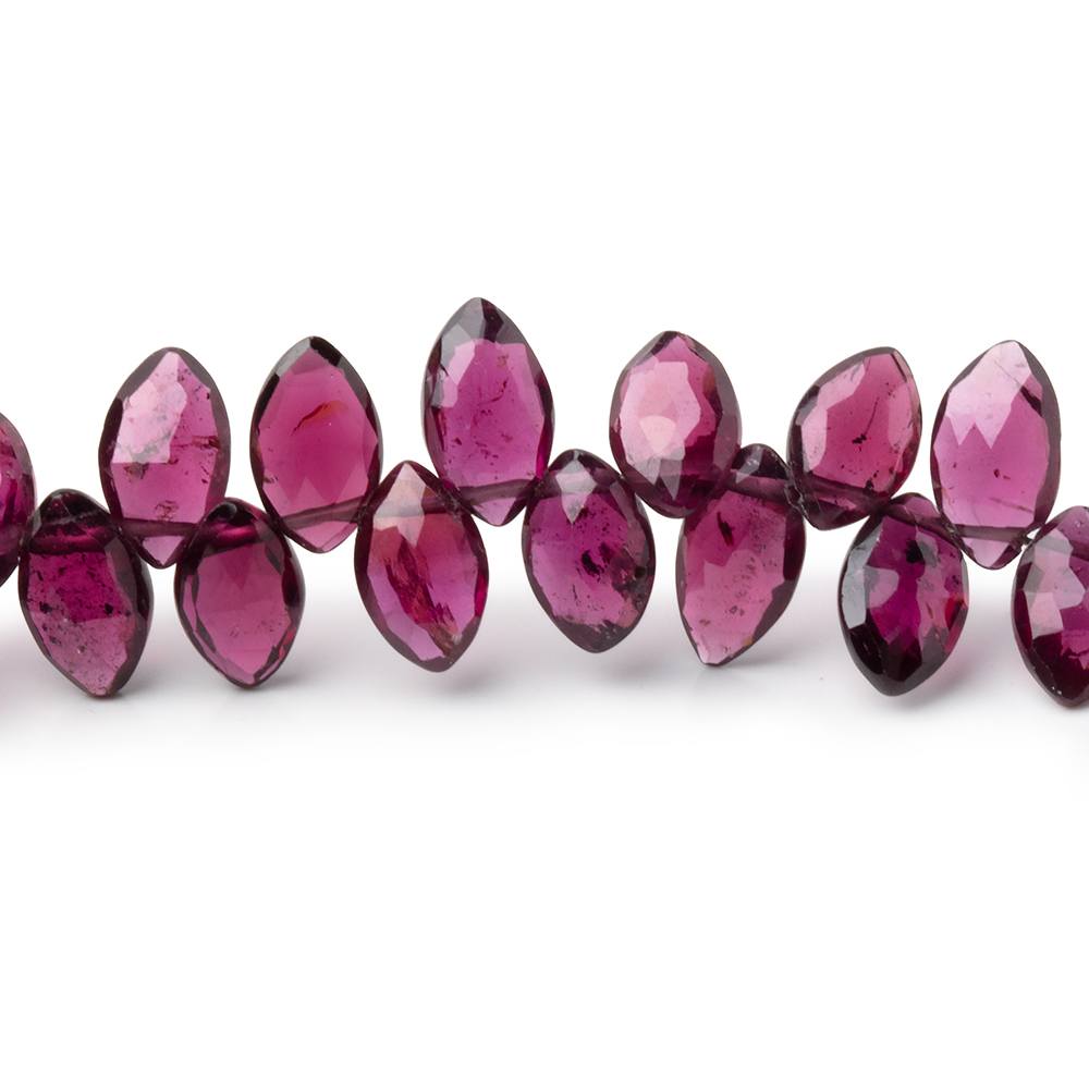 6x4-9x5mm Purple Garnet Faceted Marquise Beads 8 inch 54 pieces AA (ONLINE ORDER ONLY)