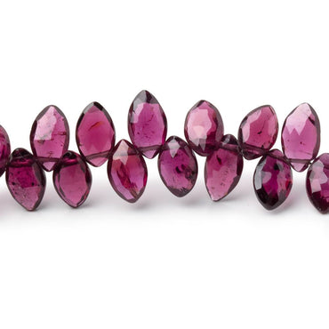 6x4-9x5mm Purple Garnet Faceted Marquise Beads 8 inch 54 pieces AA (ONLINE ORDER ONLY)