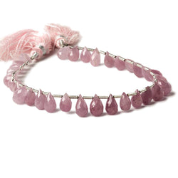 6x4-9x5mm Ruby tear drop beads 8 inch 35 pieces (ONLINE ORDER ONLY)