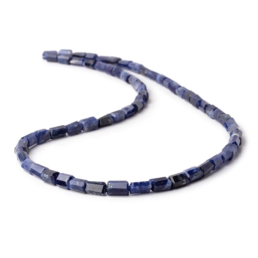 6x4-9x5mm Sodalite Faceted Nugget Beads 18 inch 63 pieces (ONLINE ORDER ONLY)