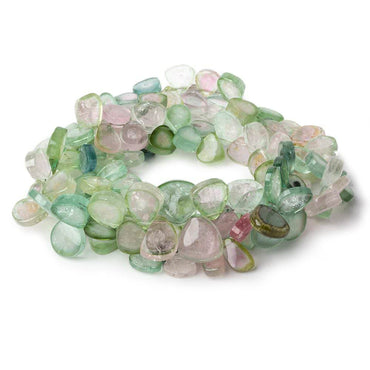 6x4.5-10x10mm MultiColor & Watermelon Afghani Tourmaline Freeforms 19 inch 147 beads AAA (ONLINE ORDER ONLY)
