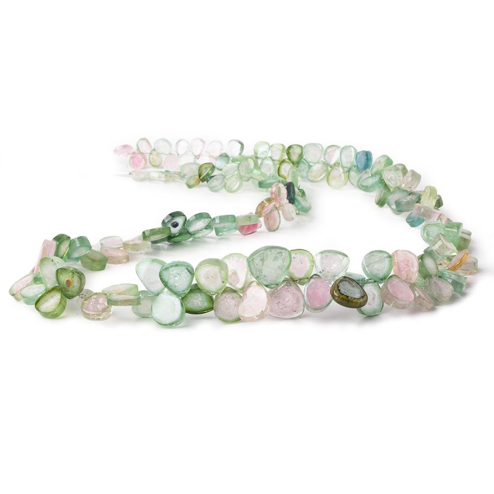 6x4.5-10x10mm MultiColor & Watermelon Afghani Tourmaline Freeforms 19 inch 147 beads AAA (ONLINE ORDER ONLY)
