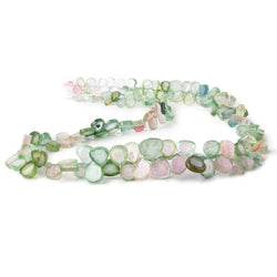 6x4.5-10x10mm MultiColor & Watermelon Afghani Tourmaline Freeforms 19 inch 147 beads AAA (ONLINE ORDER ONLY)