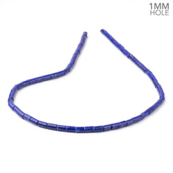 6x4mm Lapis Lazuli Plain Tube Beads 16 inch 65 pieces AA (ONLINE ORDER ONLY)