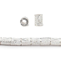 6x4mm Teardrop Design Tube Beads 8 inch 33 pieces (ONLINE ORDER ONLY)