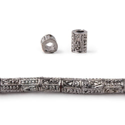 6x4mm Teardrop Design Tube Beads 8 inch 33 pieces (ONLINE ORDER ONLY)