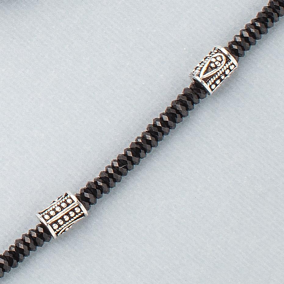 6x4mm Teardrop Design Tube Beads 8 inch 33 pieces (ONLINE ORDER ONLY)