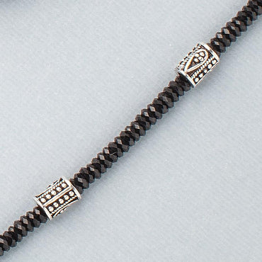 6x4mm Teardrop Design Tube Beads 8 inch 33 pieces (ONLINE ORDER ONLY)